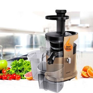 Máy ép trái cây tốc độ chậm Philips HR1883