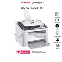 Máy fax laser đa năng Canon L170 Fax - Copy - In, Tốc độ18 trang/phút, 600 dpi x 600 dpi, ADF, USB 2.0 High Speed