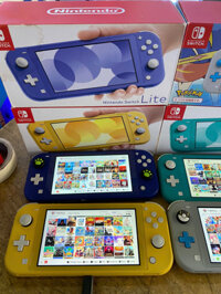 Máy Game Nintendo Switch Lite Cũ HACK 256gb