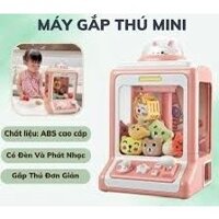 Máy gắp thú bông cho Bé có nhạc và đèn Kèm gấu bông và bóng gắp cho Bé