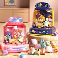Máy gắp thú bông mini Funky Town phát nhạc sinh động tặng kèm thú bông, đồ chơi máy gắp thú mini