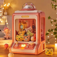 Máy gắp thú bông mini thỏ hồng tại nhà cho các bé giúp các em có một trò chơi giải trí thú vị cho bé