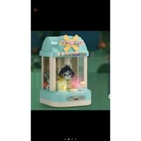 máy gắp thú mini có nhạc, có đèn kèm gấu bông cho bé