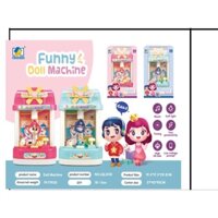 MÁY GẮP THÚ MINI( DÙNG PIN VÀ SẠC, TẶNG KÈM 6 THÚ)