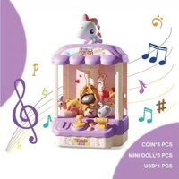 Máy Gắp Thú Mini Gắp Gấu Bông Tại Nhà Cho Bé Chơi Có Nhạc Chính Hãng Giá Rẻ ChengSayHi
