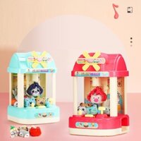 Máy Gắp Thú Mini Mới Đèn Nhạc Nhiều Gấu Bông Cho Bé