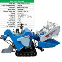 Máy gặt đập liên hợp DIESEL 4ZL-1.0LC, Máy gặt lúa bánh xích, Máy thu hoạch lúa