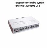 Máy ghi âm điện thoại tự động Tansonic 8 line TX2006U8(Ivory)