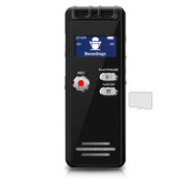 Máy ghi âm kỹ thuật số Thiết bị ghi âm kích hoạt bằng giọng nói với Playback Máy ghi âm Mini Ghi băng mật khẩu