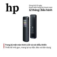 Máy ghi âm mini HP XXJ1 64GB tích hợp màn hình kỹ thuật số nhỏ gọn, ghi âm sống động, dung lượng lớn