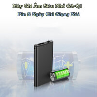 Máy Ghi Âm Mini Siêu Nhỏ RA-Q1 Pro Ghi Âm 8 Ngày – Ghi âm Giọng Nói Lọc Tạp Âm