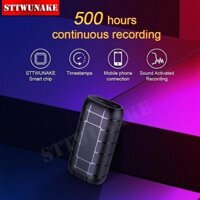 Máy ghi âm Mini thời gian 500 giờ Thiết bị ghi âm kỹ thuật số nhỏ Di động Tích hợp Nam châm Máy ghi âm chuyên nghiệp Chế độ chờ siêu dài Dung lượng cao