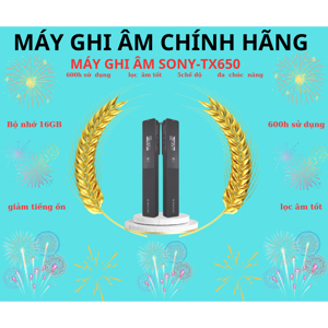 Máy ghi âm Sony ICD-TX650