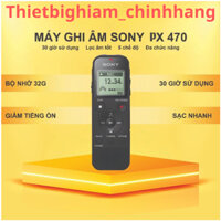 Máy ghi âm SONY PX470 Chính Hãng, Ghi âm rõ nét loa ngoài to tiện nghe lại cuộc ghi âm.