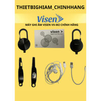 Máy ghi âm VISEN chính hãng VX-M2 dung lượng 16GB.ghi âm liên tục 24=>26h.BH lên đến 24th