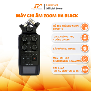 Máy ghi âm Zoom H6