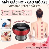 Máy Giác Hơi Cạo Gió Điện Cầm Tay Nhật Bản: Massage 6 Chế Độ, Giảm Đau Nhanh Chóng
