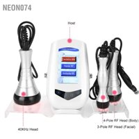 Máy giảm béo cơ thể siêu âm chân không 40K Cavitation RF làm đẹp cân