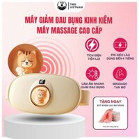 Máy Giảm Đau Bụng Kinh Cao Cấp Kiêm Máy Massage Giảm Mỡ Bụng Sạc USB Màn Led Hiển Thị Tùy Chỉnh Các Chế Độ Massage