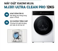 Máy giặt 12kg Xiaomi Mijia MJ301 Ultra Clean Pro – Động cơ truyền động trực tiếp DD, khử trùng 99,99%,