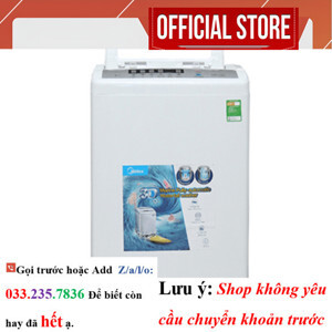 Máy giặt Midea 7.5 kg MAN-7507