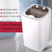 Máy giặt 7kg thùng đơn nắp trên mini bán tự động giặt tia UV diệt khuẩn giặt nhanh sạch tia UV diệt khuẩn