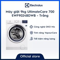 Máy giặt 9kg Electrolux UltimateCare 700 EWF9024BDWB - OKO Mix - Công nghệ Auto Sense