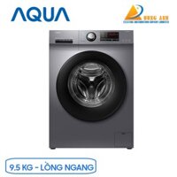 Máy giặt Aqua 9.5 kg AQD-A951G.S (lồng ngang)
