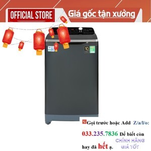 Máy giặt Aqua Inverter 10.5 kg AQW-DR105FT