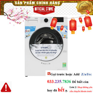 Máy giặt Beko lồng ngang Inverter 10 kg WCV10614XB0STW