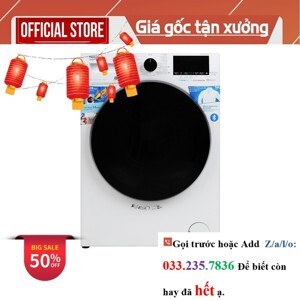 Máy giặt Beko Inverter 8 kg WCV8649XWST