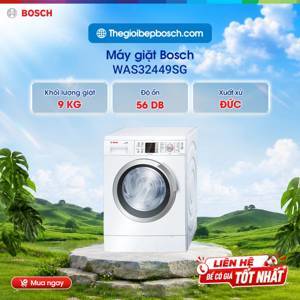 Máy giặt Bosch 9 kg WAS32449SG