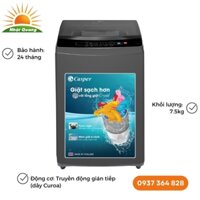 Máy giặt Casper 7.5kg cửa trên WT-75N70BGA - CHÍNH HÃNG GIÁ RẺ
