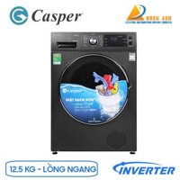 Máy giặt Casper Inverter 12.5 kg WF-125I140BGB (Lồng ngang)