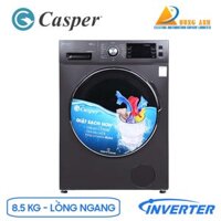 Máy giặt Casper Inverter 8.5 kg WF-85I140BGB (Lồng ngang)