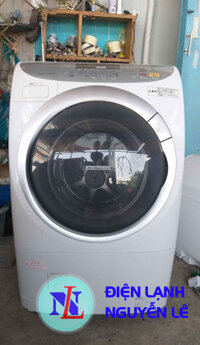 Máy giặt cũ nội địa Panasonic NA-VR3500L sấy block cao cấp