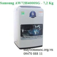 Máy giặt cửa trên Samsung WA72H4000SG 7,2 kg