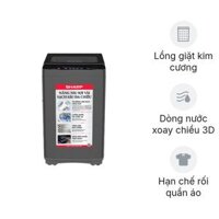 Máy giặt cửa trên Sharp 9 kg ES-TN91EN-DG