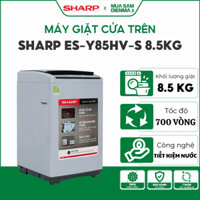 Máy giặt cửa trên Sharp ES-Y85HV-S 8.5kg | Hàng chính hãng bảo hành 24 tháng tại nhà