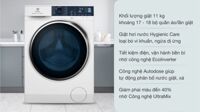 Máy giặt Electrolux Inverter 11 kg EWF1142Q7WB Mới 2021