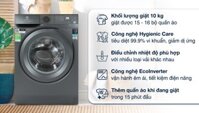 Máy giặt Electrolux UltimateCare 300 Inverter 10 kg EWF1024M3SB