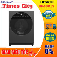 Máy giặt Hitachi cửa ngang inverter 10Kg BD-100XGV ( màu xám )