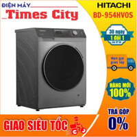 Máy giặt Hitachi cửa ngang inverter 9.5 kg BD-954HVOS chính hãng 100%