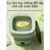Máy Giặt Hoàn Toàn Tự Động Có Thể Gập Lại Ký Túc Xá Sinh Viên Tiện Dụng Nhỏ Tiệt Trùng Đồ Lót Mini Cho Bà Mẹ Và Trẻ Sơ S