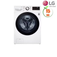 Máy giặt LG 15kg cửa trước AI DD™ F2515STGW(Truyền động trực tiếp inverter,6 Motion™,TurboWash™,Steam™,Màu:Trắng)