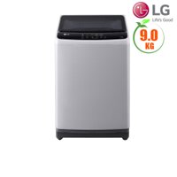 Máy giặt LG 9kg cửa trên T2109NT1G( 8 chương trình giặt, nắp kính cường lực trợ lực, tự khởi động lại khi mất điện. Màu xám nhạt)