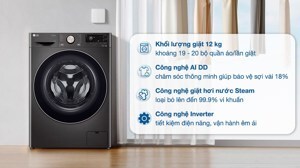 Máy giặt LG Inverter 12kg FV1412S3PA