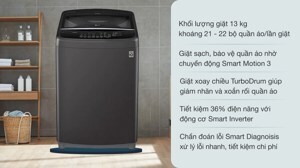 Máy giặt LG Inverter 13 kg T2313VSAB