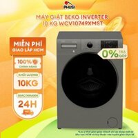 Máy Giặt Lồng Ngang Beko Inverter 10 kg WCV10749XMST [MIỄN PHÍ VẬN CHUYỂN - LẮP ĐẶT]
