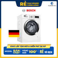 Máy giặt lồng ngang Bosch HMH.WAW28480SG Series 8, 9KG, 9 chương trình giặt, vỏ máy chống rung AntiVibration, xuất xứ:Đức